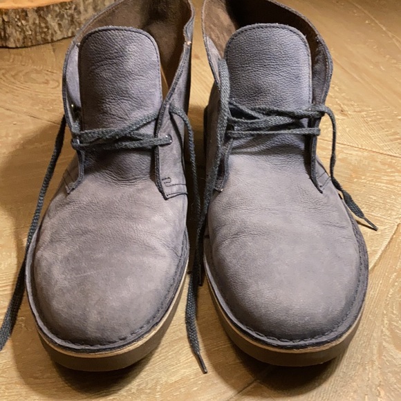 Clarks Mens Leather Chukka Boots 